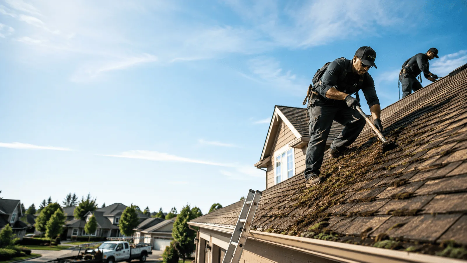 Roof Moss Removal in Purchase, NY near me
